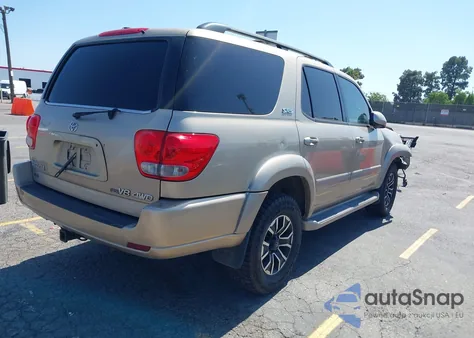 2005 Toyota Sequoia Sr5 V8 из США, поврежденный, VIN 5TDBT44A55S243995